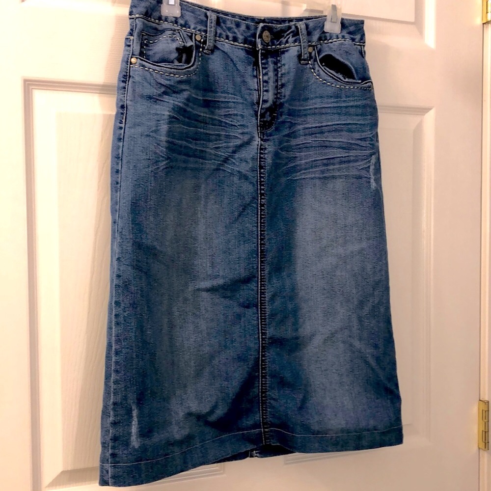 Cato Baccini Denim Skirt